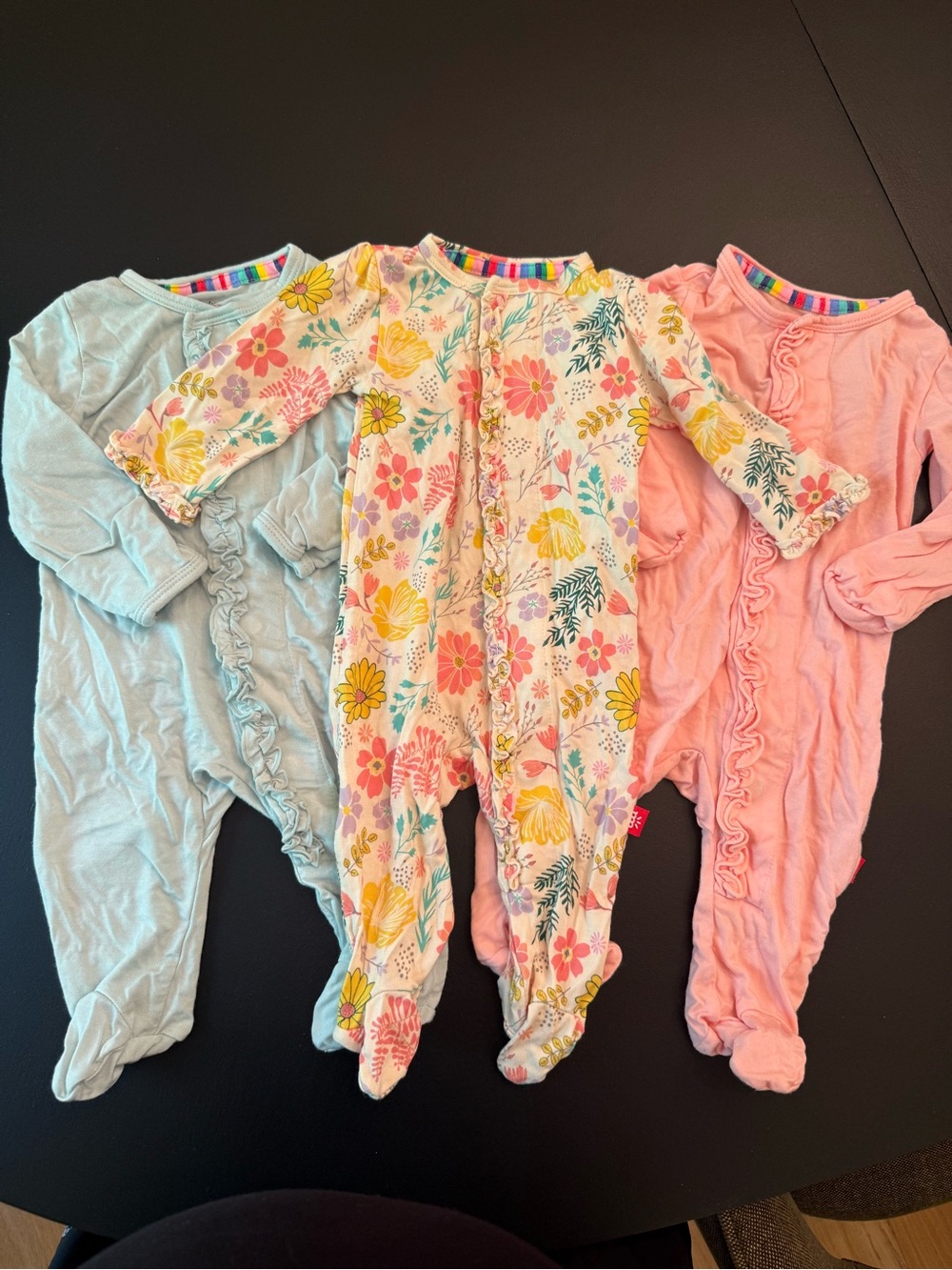 Magnetic Me Modal Newborn Bundle Long-Sleeve Baby Footies